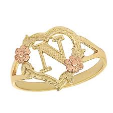 For the fiscal year ended december 31, 2020. Buy Calirosejewelry 10k Gold Initial Alphabet Personalized Heart Ring Letter N Online In Kazakhstan B07fdjz2zb