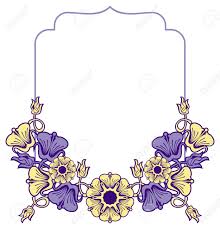 .fiori, cornici e composizioni floreali per photoshop e psp.rose bellissime in png, per le luna arte celebrazione design sfondo. Vettoriale Bella Cornice Con Fiori Blu E Gialli Elemento Di Design Per Pubblicita Flyer Web Matrimonio Inviti E Biglietti Di Auguri Clipart Vettoriali Image 65040876