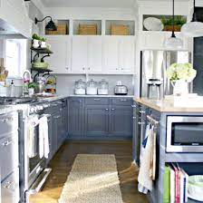 Try one of these 10 inventive ways to fill the space from display to storage. 9 Ways To Decorate Above Your Kitchen Cabinets