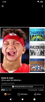 Oh no…poor Pat Mahomes…