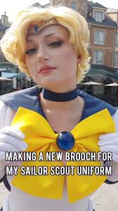 DIY Sailor Moon Brooch Tutorial for Cosplay Crafting
