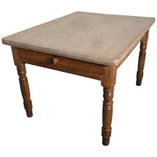 94 dining table solid reclaimed pine winterwood seats up to 8 solid wood. Traditional Victorian Scrub Top Pine Kitchen Table At 1stdibs