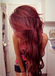 So Mad At Myself I Died My Hair This Color And It S Shoulder Length And I M Trying To Grow It Out My Hair Is Natur Dyed Red Hair Cherry Red Hair
