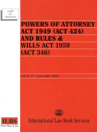 Bintulu development authority v pilecon engineering bhd 2clj422 2007. Powers Of Attorney Act 1949 Act 424 And Rules And Wills Act 1959 Act346 Aba Bookstore
