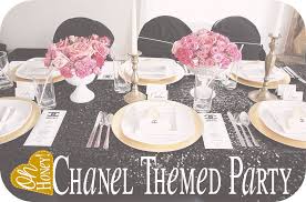 I have been super excited to share a parisian chanel themed bridal shower with my readers! Coco Chanel Birthday Party Ideas Photo 5 Of 20 Catch My Party