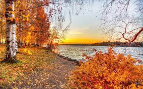 Autumn Lake View Autumn Lake Sunset Wallpaper In 1280x800 Autumn Lake Landscape Sunset Wallpaper