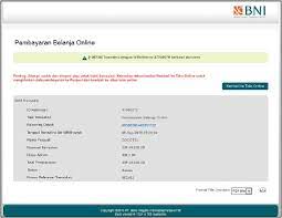 Bni internet banking:log in to internet banking. Bni Ipay Bni