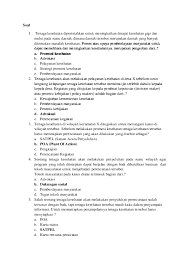 Belajar sendiri menghadapi assessment promosi jabatan ikhtisar com. Doc Soal Promosi Kesehatan Docx Wahyu Sandi Junior Academia Edu