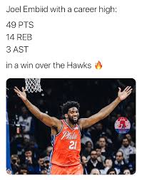 The sixers were the talk of the town following their game 5 loss to the atlanta hawks. Nba Memes Join The Sixers Nation Bandwagon Facebook