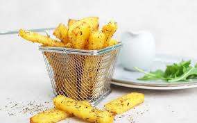 But flavoured with garlic and rosemary, lightened with ricotta and a touch of parmesan, and baked up with brown, crunchy edges and a gooey. Rosemary Polenta Fries Vegan Gluten Free One Green Planet
