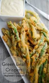 I think that i could go to town on those things and fill up before the main course even comes to the table. Green Bean Crispers Applebee S Copycat Recipe