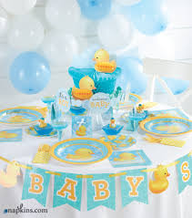 The Bubble Bath Baby Shower Collection Of Party Supplies Tableware And Decorations Is A Fun Baby Shower Duck Rubber Ducky Baby Shower Rubber Duck Baby Shower