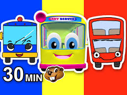 Wheels On The Bus Thursday Thirty 30 Min Kids Learning Compilation Nursery Rhymes More Kids Learning Kids Nursery Rhymes Learn Singing