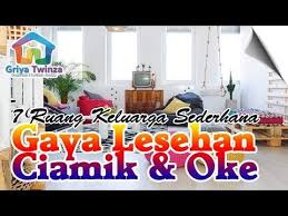 Model ruang tamu kecil lesehan. 7 Ruang Keluarga Sederhana Model Lesehan Ini Ciamik Banget Youtube