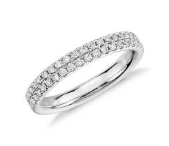 Rialto Pave Diamond Ring In 14k White Gold 1 3 Ct Tw Blue Nile In 2020 Vintage Wedding Rings Sets Diamonds Diamond Wedding Bands Wedding Rings Vintage