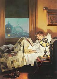 Biscoitos Na Cama 1921 Norman Rockwell Art Rockwell Paintings Norman Rockwell