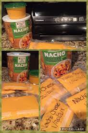 Love Using My Foodsaver To Freeze Nacho Cheese Sauce Nacho Cheese Nacho Cheese Sauce Cheese Sauce