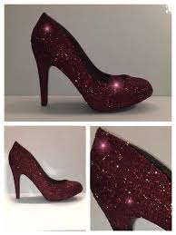 Women S Sparkly Burgundy Maroon Dark Red Glitter High Low Heels Shoes Prom Heels Prom Shoes Burgundy Shoes