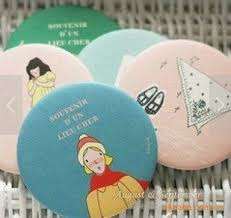 隨身化妝鏡 幸福朵朵 韓國livework可愛小鏡子 化妝鏡 隨身鏡 禮品 贈品 日韓zakka雜貨婚禮小物 不挑款 yahoo拍賣 mirror crafts makeup mirror crafts