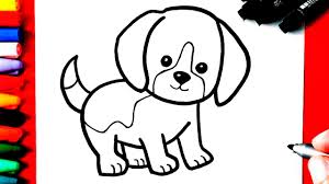 Selecionamos desenhos cachorros e comece a se divertir agora mesmo. Como Desenhar Um Cachorro Malhado Fofinho Youtube