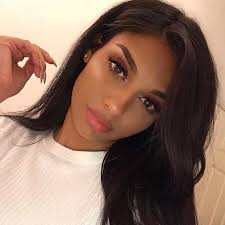 Pretty Natural Look Beauty Simple Makeup Looks Virgin Brazilian Straight Hair