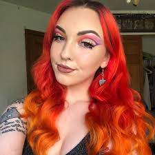 Fire Hair In 2020 Fire Hair Arctic Fox Hair Dye Arctic Fox Hair Color