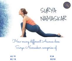 The asana sequence was first recorded as yoga in the early 20th century. Nirmala Sewani Weekly Quiz Surya Namaskar Is Considered To Be A Complete Exercise For The Body And Has Often Been Cited As A Combination Of Asanas That Helps In Stretching