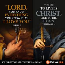 Remembering St. Peter and St. Paul In Scripture On Their Feast Day