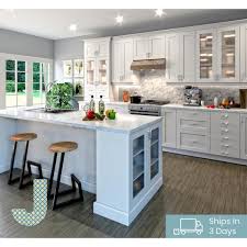 Learn about 10 uses for kitchen cabinets outside the kitchen. J Collection Shaker Assembled 36x20x24 In Deep Wall Bridge Cabinet In Vanilla White W362024 Ws The Home Depot