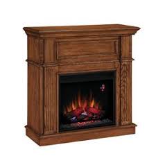 The big difference is that it doesn't need to combust gas or wood. Style Selections 23 In Traditional Oak Electric Fireplace Lowes Kitchen Side Of Half Wall Living Room Designs Oak Fireplace Oak Fireplace Makeover