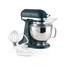 Stand mixer with pouring shield. Kitchenaid Artisan Series 5 Quart Tilt Head Shaded Palm Stand Mixer Reviews Crate And Barrel