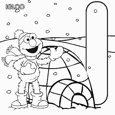 Pin By Maelin637 On Letter I Sesame Street Coloring Pages Abc Coloring Pages Elmo Coloring Pages