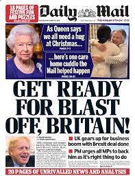 It has a sunday edition called the mail on sunday. Newspaper Headlines The Queen S Pride And A New Special Relationship Bbc News
