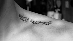 This you will help the development of our service. 41 Veni Vidi Vici Tattoo Designs With Meaning Tattoos Spot