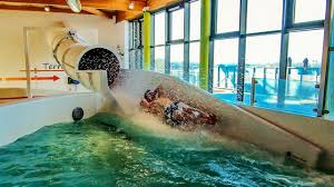 Volcano Water Slide Lago Mons Piscine Du Grand Large Youtube
