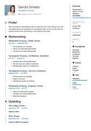 Verzorgende Thuiszorg Cv Voorbeeld Gratis Downloaden