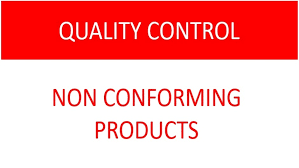 iso 9001 standard control of nonconforming product