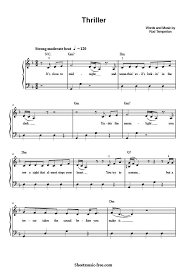 Thriller Sheet Music Michael Jackson Pdf Free Download Thriller Sheet Music By Michael Jackson Thrill Clarinet Music Saxophone Sheet Music Saxophone Music