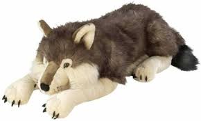 Giant Wolf Stuffed Plush Animal Toy Realistic Soft Large Jumbo 30 Inch Gift New In 2020 Wolf Stuffed Animal Giant Stuffed Animals Realistic Stuffed Animals
