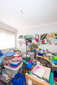 Check out our messy craft room selection for the very best in unique or custom, handmade pieces from our shops. Before And After The Ultimate Craft Room Makeover Better Homes And Gardens