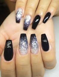 Unfollow glitter acrylic nails to stop getting updates on your ebay feed. 1579aee0c073a98f95e986ed0db97296 Jpg 411 529 Black Nails With Glitter Trendy Nails Nail Designs