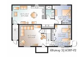 Rambler floor plans walkout basement builderhouseplans 2. House Plans Floor Plans W In Law Suite And Basement Apartement