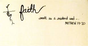 Jesus christ said in matt 17:20, if you have faith as a grain of mustard seed, you shall say to this mountain, remove hence to yonder place; Pin By Meagan Morrissey On My Style Faith Tattoo Matthew 17 20 Tattoo Faith Of A Mustard Seed Tattoo