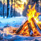 Hike and Seek: Fire Making at Retreat Farm event in Brattleboro, VT