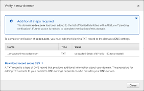 Why Isn T My Domain Claim Request Getting Verified Amazon Chime Help Center