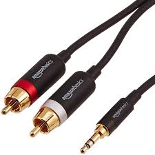 How long is 8 feet? Amazon Basics 3 5mm To 2 Male Rca Adapter Cable 2 4m 8 Feet Buy Online In Andorra At Andorra Desertcart Com Productid 49435022