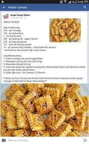 Biskut Cheese Kue Kering Makanan Dan Minuman Makanan