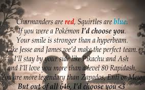 Cute Pokemon Poem Sweet Quotes Love You More Than Pokemon Poem