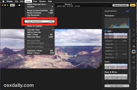 Copying still pictures on a mac. Apply Image Adjustments To Other Photos On Mac With Copy Paste Osxdaily