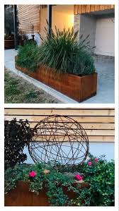 Alles Fur Haus Und Garten Aus Metall Cortenstahl Edelstahl Vorgarten Ideen Haus Und Garten Vorgarten